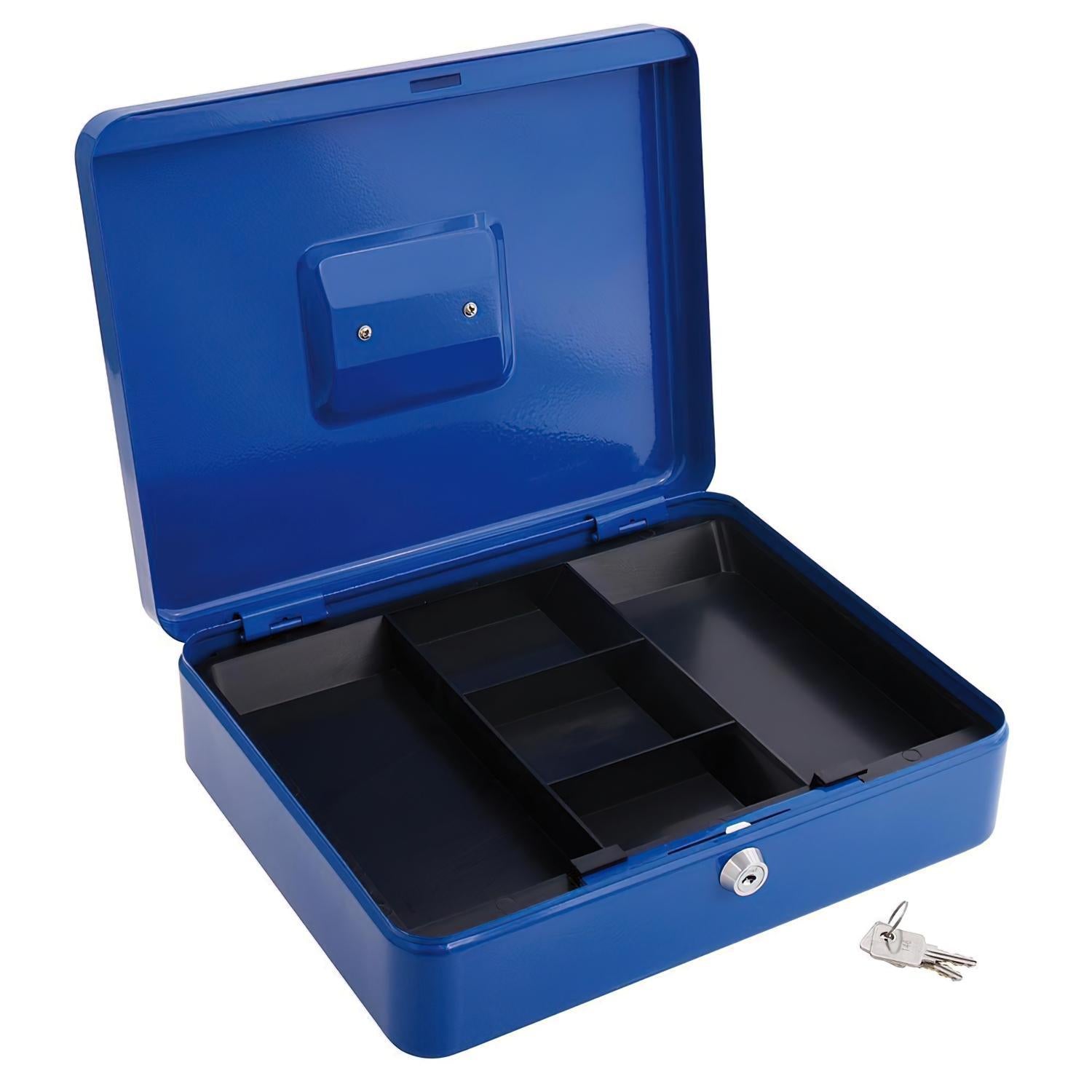 Caja Caudales Wolfpack  Pintada Nº 4   300x235 Mm. Con Bandeja Interior_1