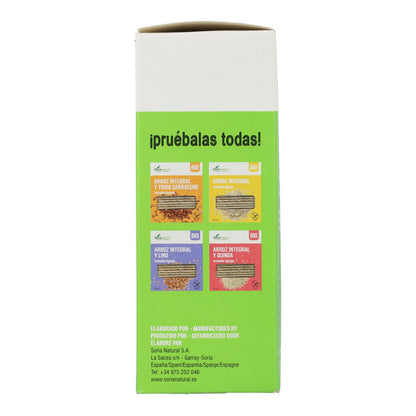 Tosta Leve de Arroz e Castanha Soria Natural 95 g