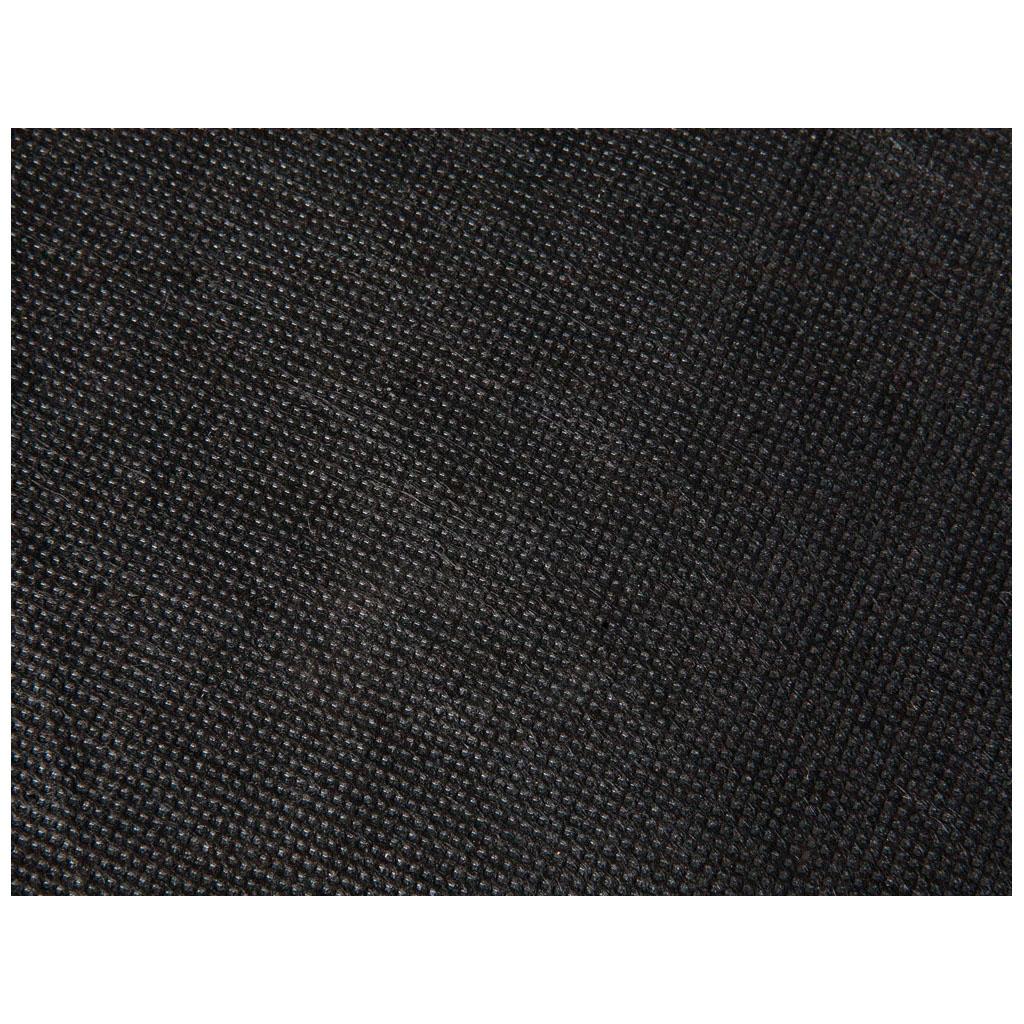 Malha geotêxtil preta 0,9x10 m 50 g/m²