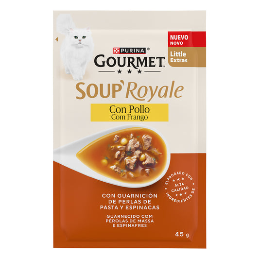 Sopa GOURMET Nature's Creations com guarnição natural de frango e vegetais 40 g