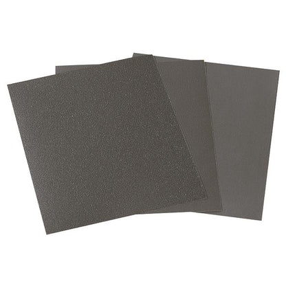 1 pliego de papel de lijar en húmedo y seco 230 x 280 mm Wolfcraft Grano 80