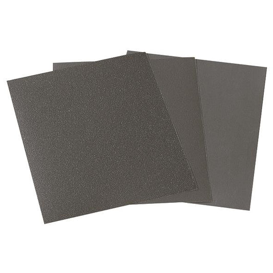 1 pliego de papel de lijar en húmedo y seco 230 x 280 mm Wolfcraft Grano 280