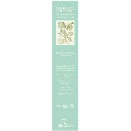 Incenso orgânico Ylang Ylang Bioaroma, 12 varetas
