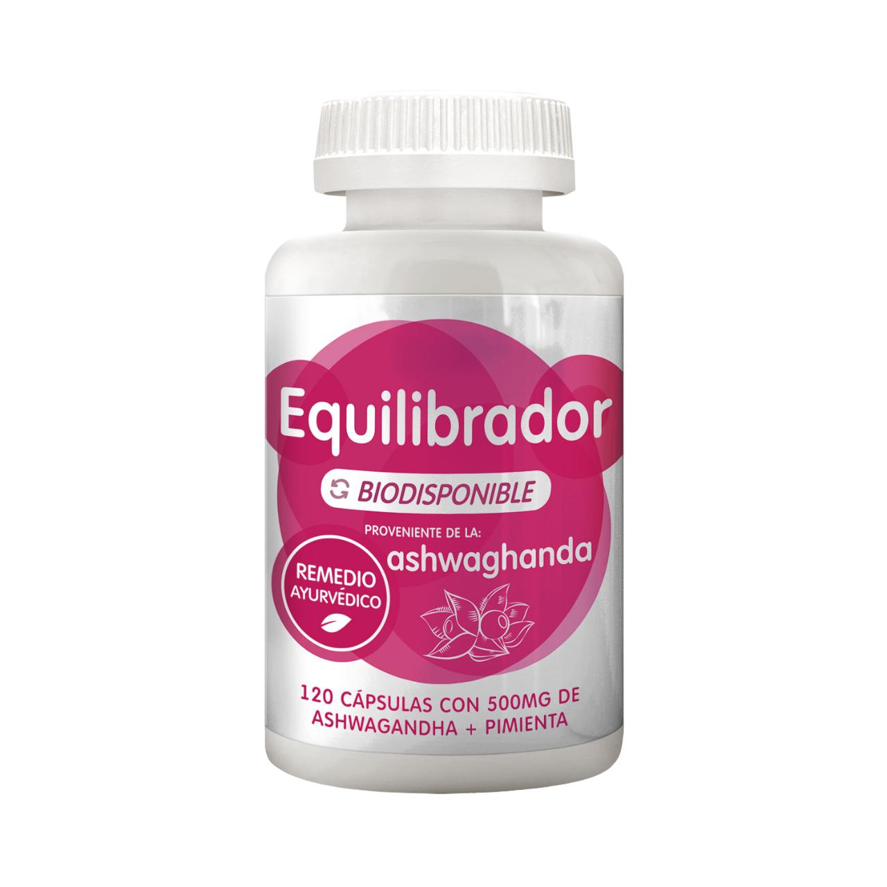 Cápsulas de Balanceador de Sentimentos ASHWAGANDHA: (120uu./475+25mg)