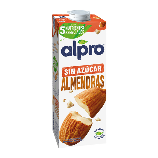 Bebida de Amêndoa sem Açúcar Alpro 1 Litro