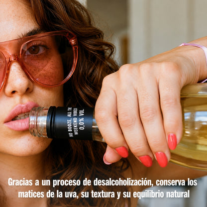 Vino Sin Alcohol 0,0% Blanco Verdejo | Pack 6 Botellas X 750 Ml | Fresco Y Con Toques Cítricos_4