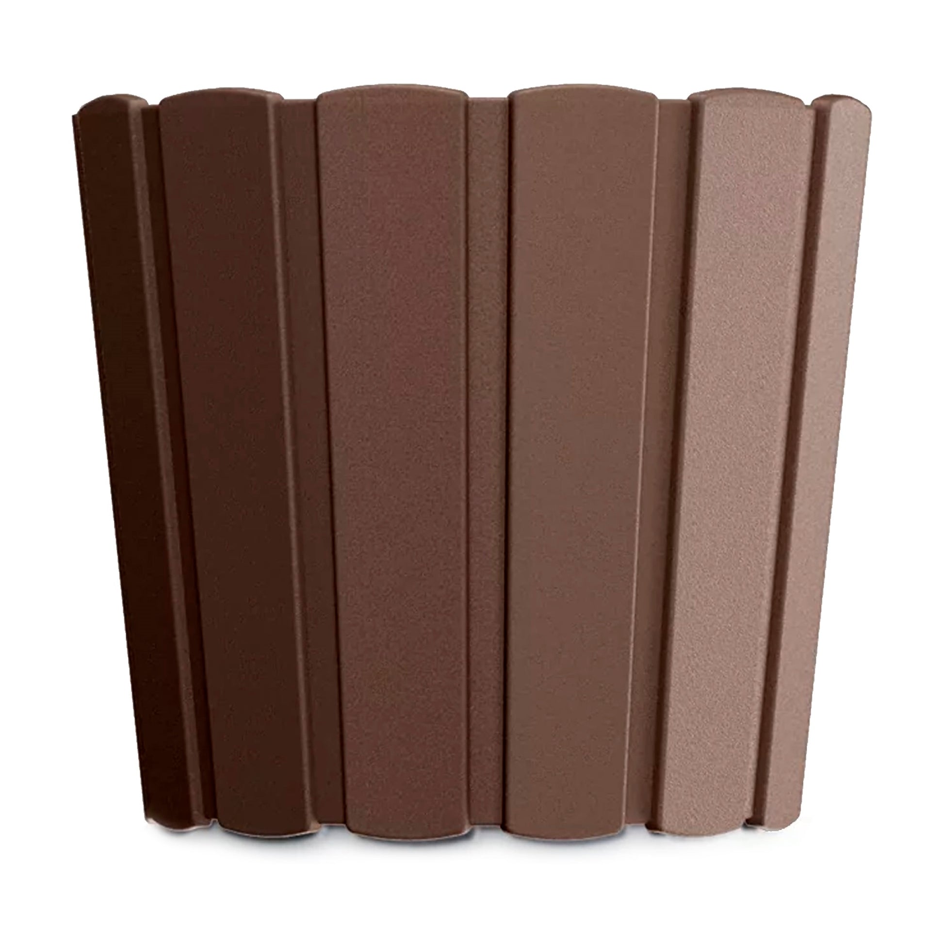 Maceta Boardee Basic 7l., Dimensiones (mm) 239x239x215, Color Marrón_0