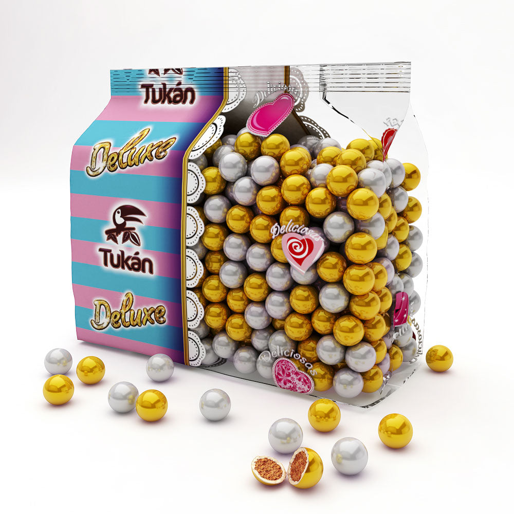 Mini Chococranch Blancas Deluxe Oro + Perla 450g_0