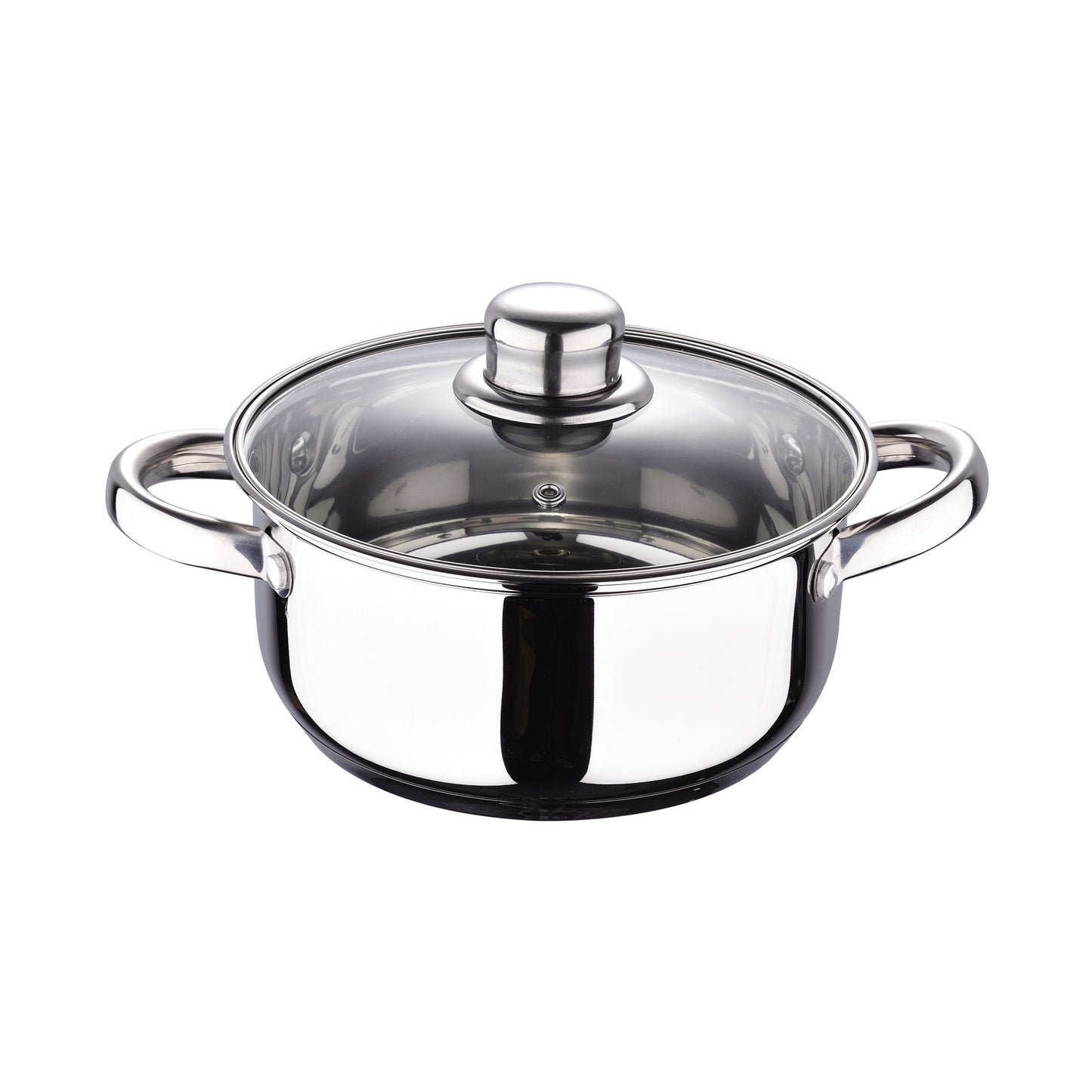 Bateria 5pcs Acero Inoxidable: Cazo Ø16x7,5 Cacerolas De Ø18x8,5 Y Ø20x9,5 Cms., Inducción + Set 3pcs Utensilios De Cocina En Acero Inoxidable_4