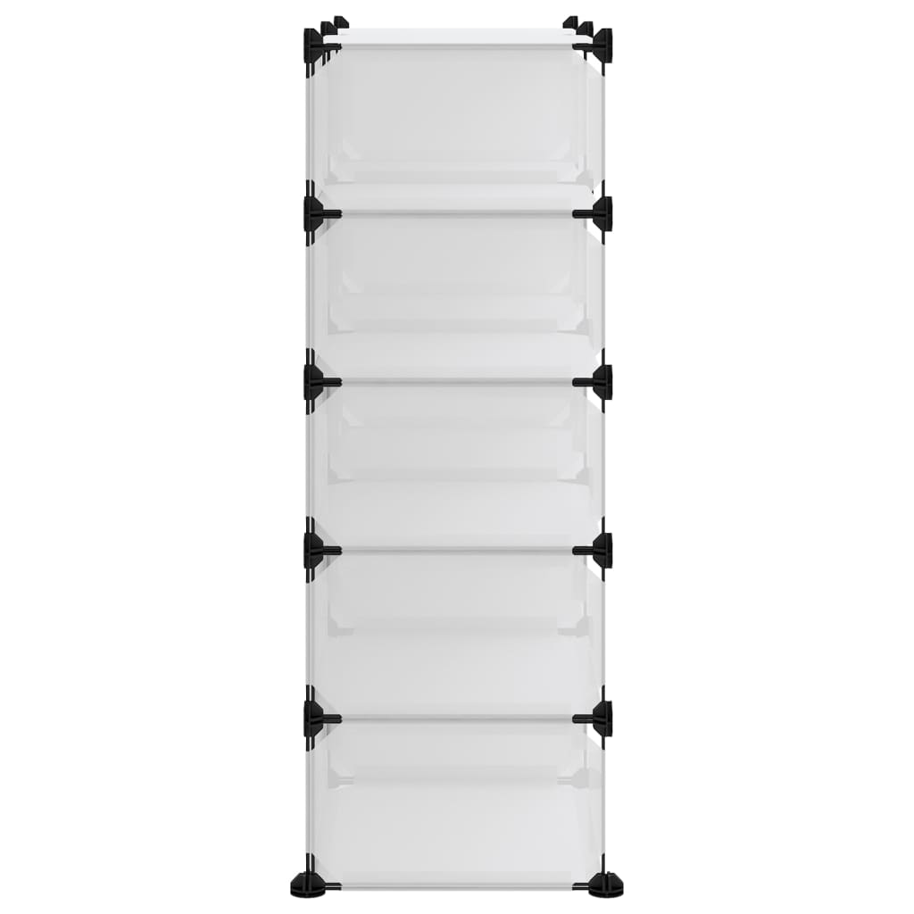 Zapatero Pp Transparente 84x32x88,5 Cm / Vetonek_1