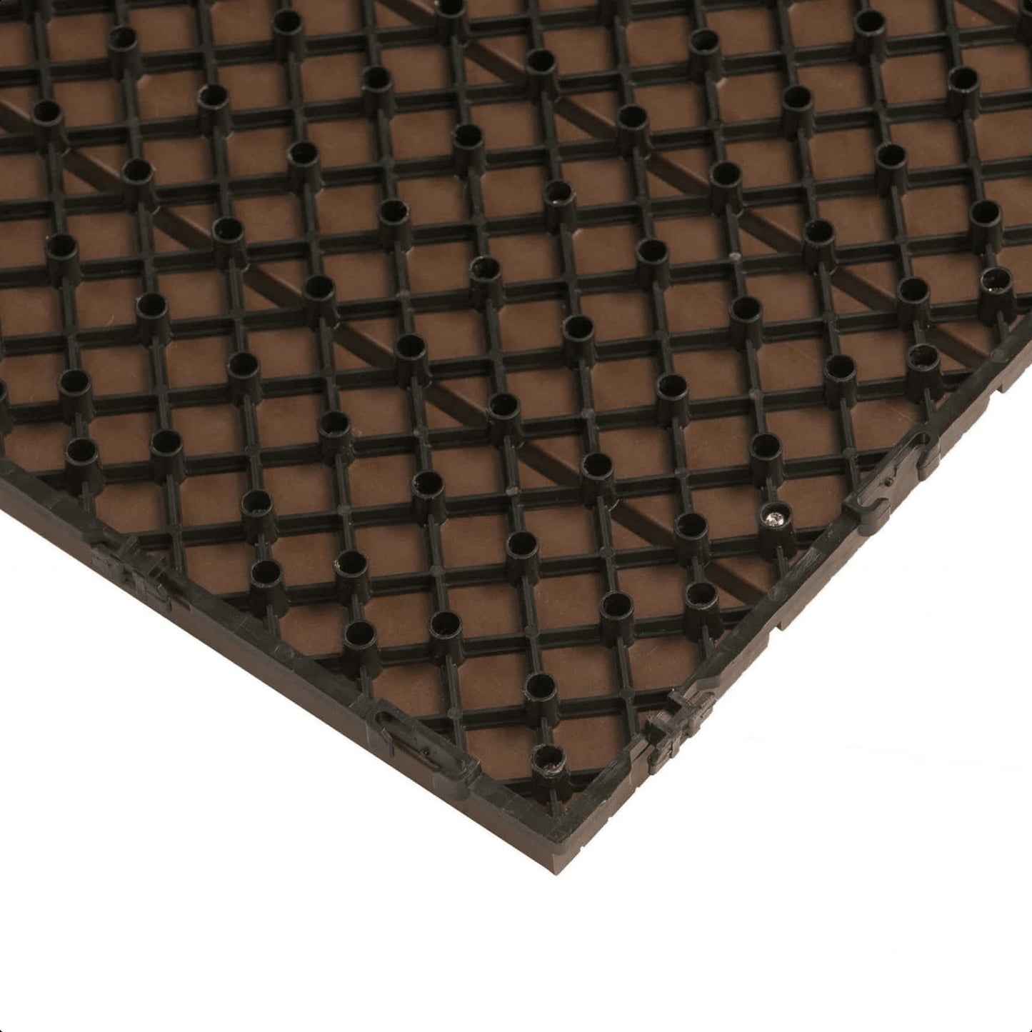 Embalagem de 11 pastilhas compostas Durafloor 30x30 Dioco Chocolate, 1m2