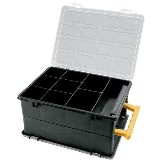 Maletin Organizador Doble 18 Compartimentos 242x188x120 Mm._0