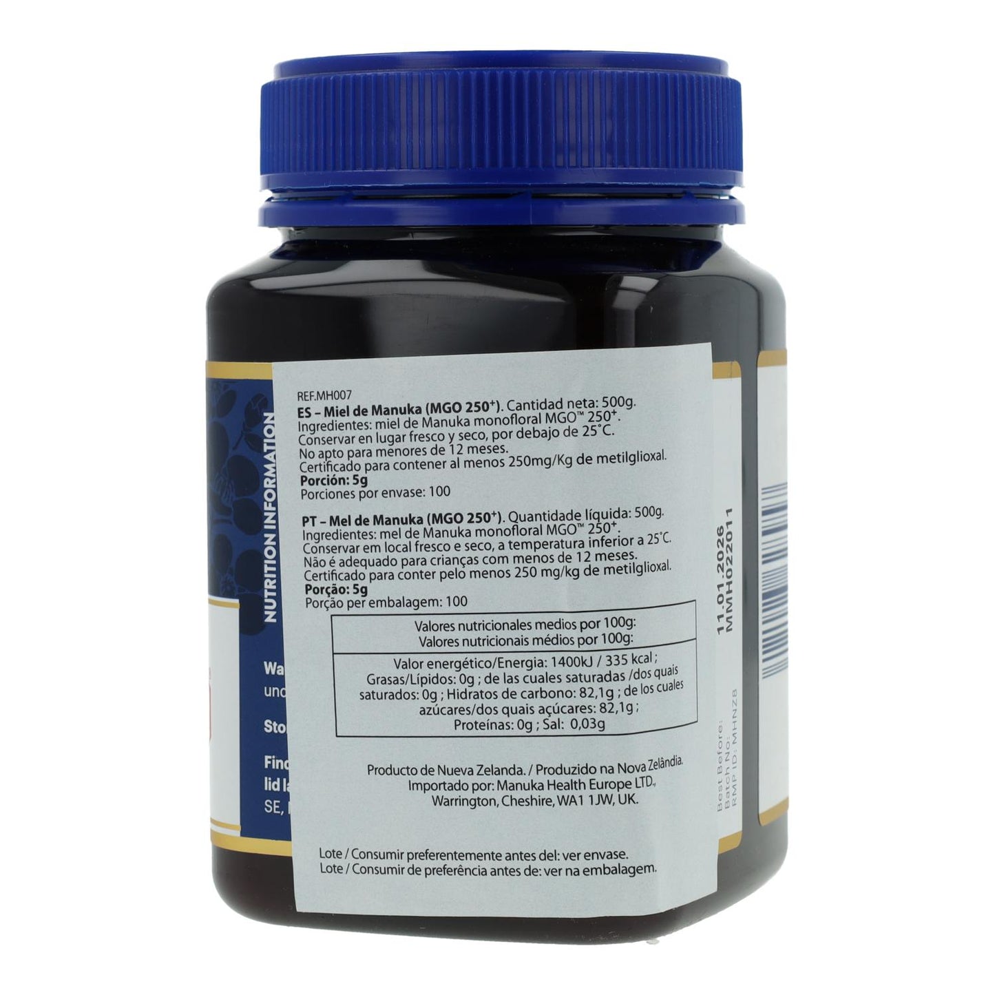 Mel de Manuka MGO 250+ Manuka Health 250 g