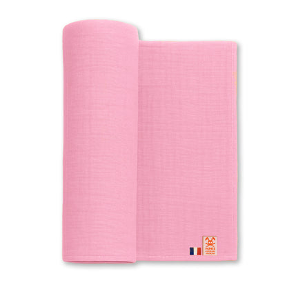 Maxi Pañal De Algodón Bio Rosa_0