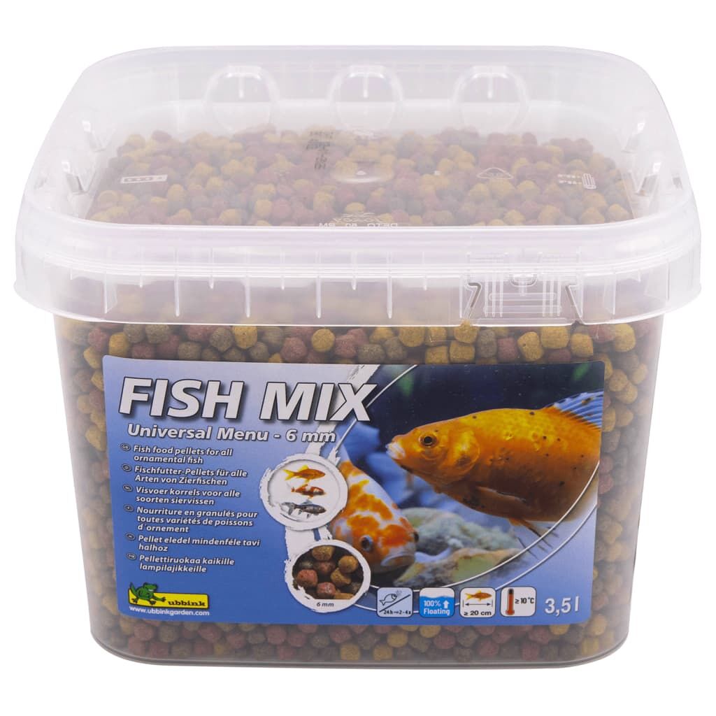 Ubbink Comida Para Peces Fish Mix Universal Menu 6 Mm 3,5 L_1