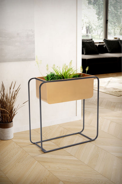Macetero De Metal 60x60x24 Cm_2