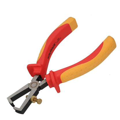 Alicates Pelacables 150 Mm. Mangos Aislados Acero Cromo Vanadio Pelacables, Corta Cables, Pelador Cables