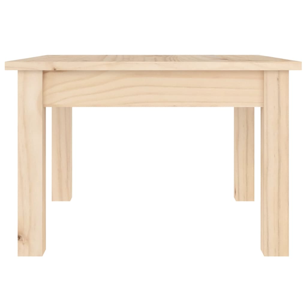 Mesa De Centro De Madera Maciza De Pino 45x45x30 Cm_2