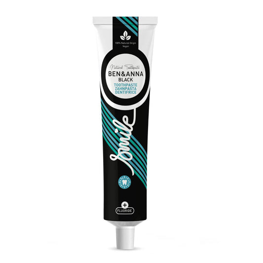 Ben &amp; Anna Black Fluoride Pasta de Dentes Tubo 75 ml