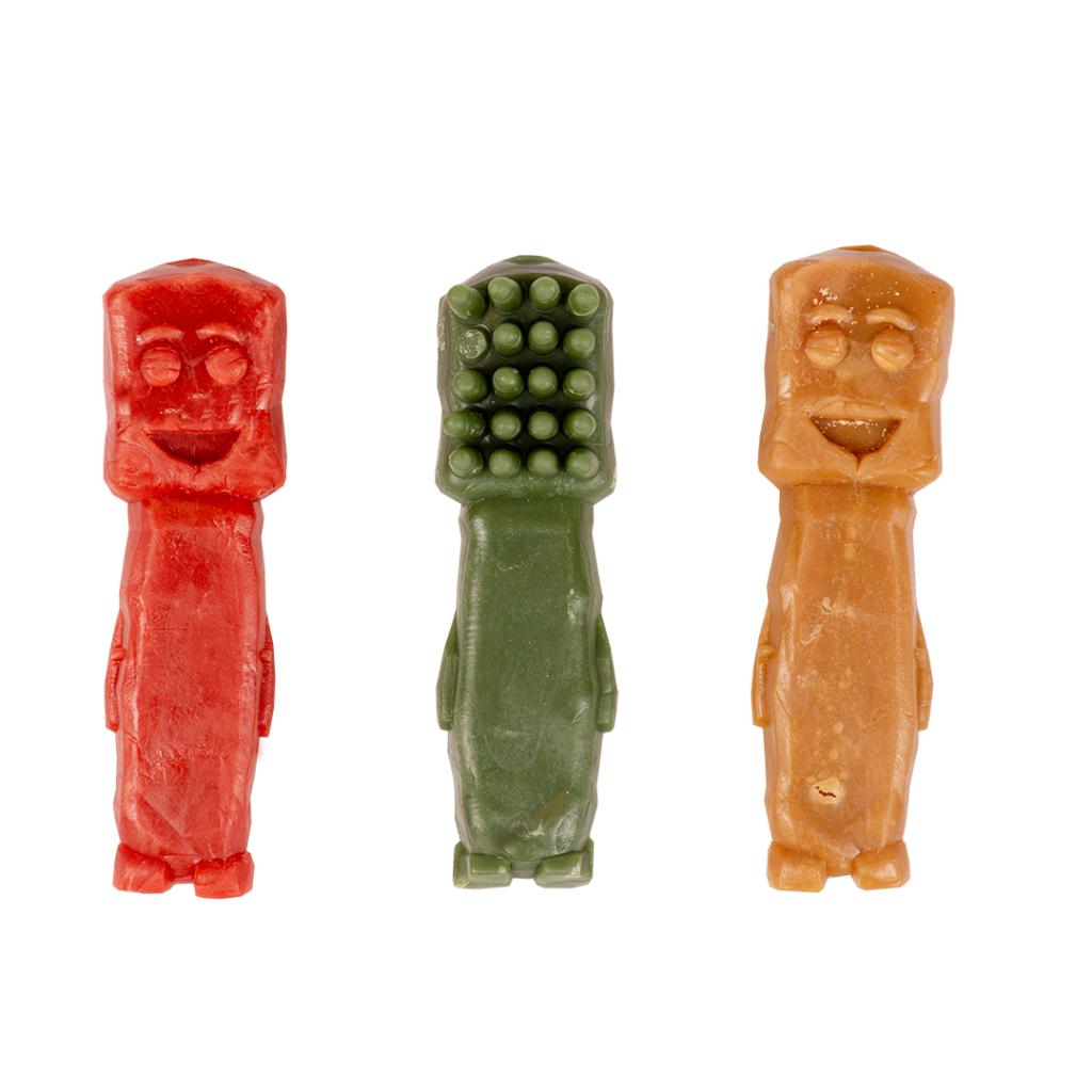 Garden Bites Veggie Toby Petisco dentário para cães S 50 unidades Duvo