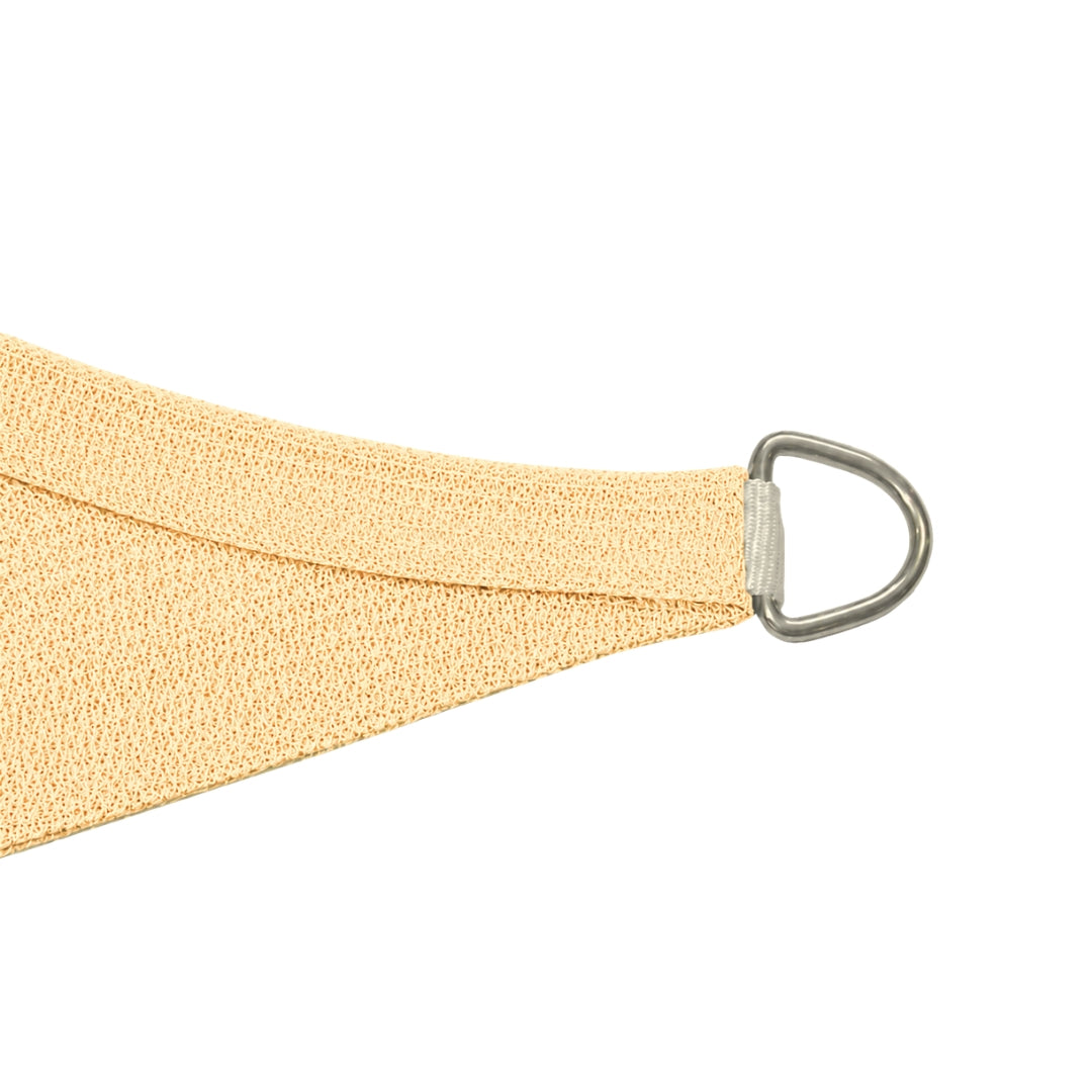 Toldo Vela Permeable Caudrada 3,6x3,6 M Beige Nortene_3