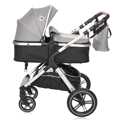 Carrito De Bebé Trío Viola Hasta 22 Kg Opaline Grey_1
