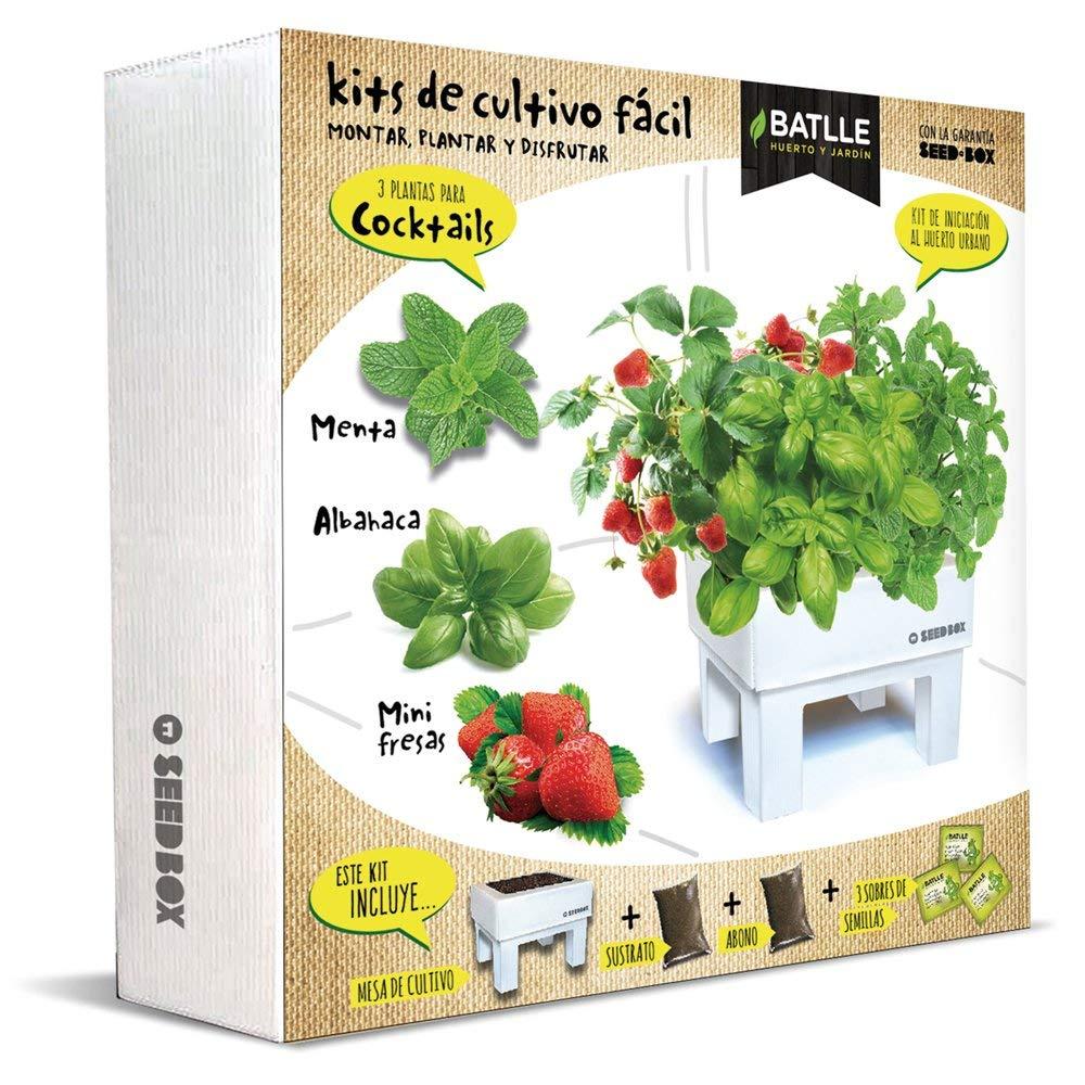 Kit de autocultivo Cocktails Seed Box Batlle