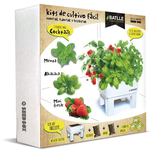 Kit de autocultivo Cocktails Seed Box Batlle