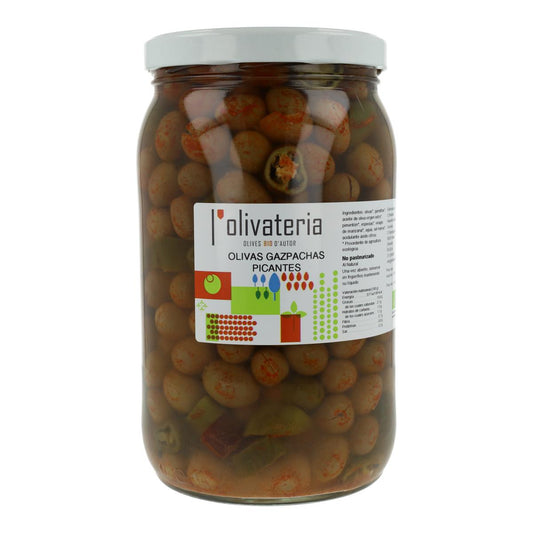 Gazpacha Picante Azeitonas Bio Olivateria 1,1Kg (A Granel)