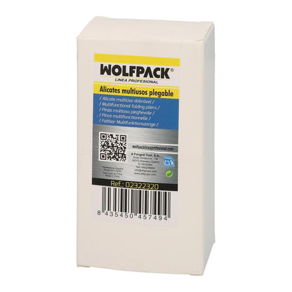 Alicates Multiusos Plegables Con Funda 12 Funciones, Multiherramienta Con Alicates, Navaja, Sierra, Destornillador, Lima, Regla