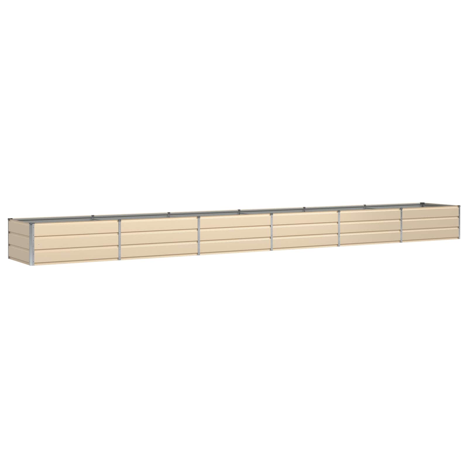 Jardinera Marfil 600 X 80 X 45 Cm Acero_0