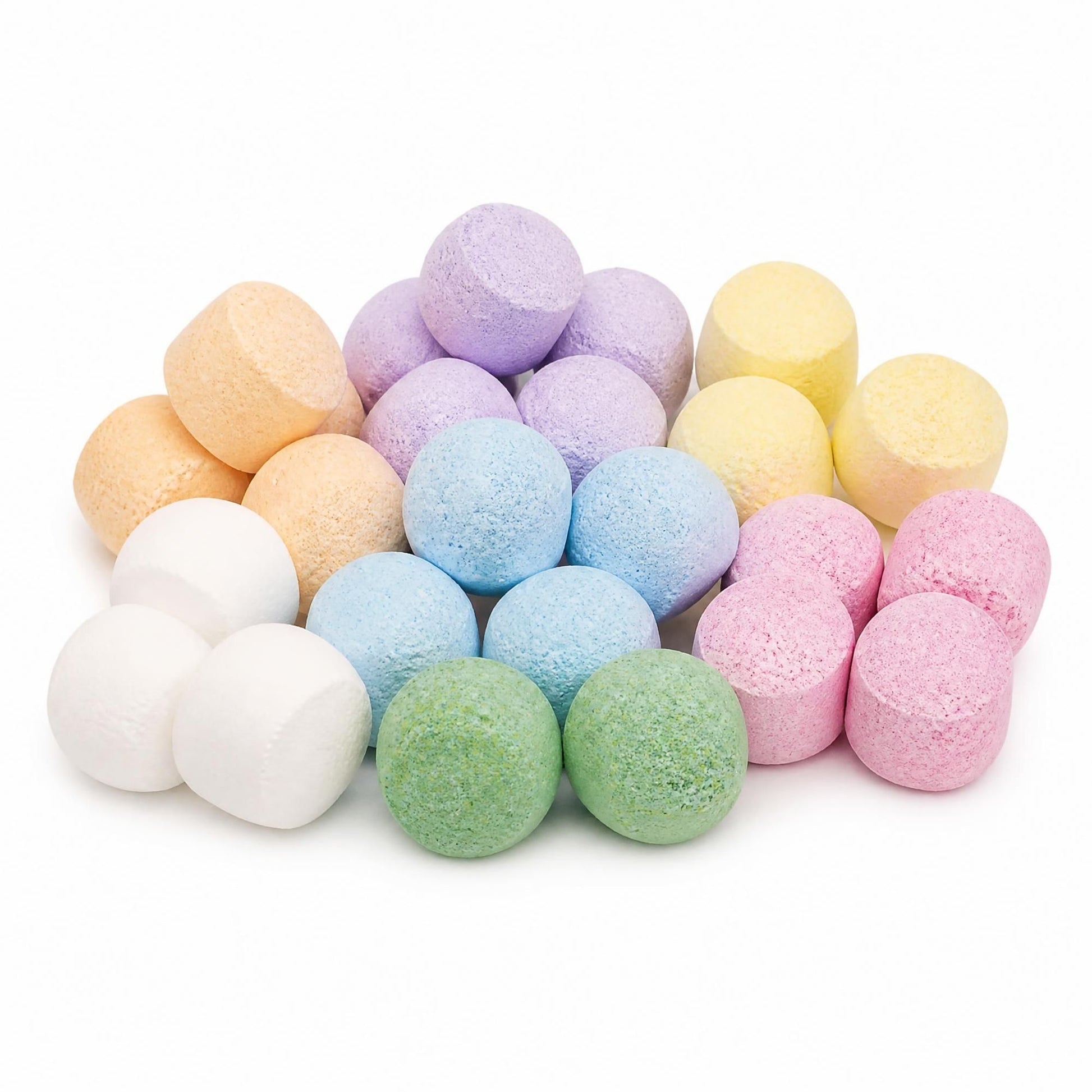 Pack 25 Bombitas Efervescentes. Alivian Pies Cansados, Refrescan E Hidratan - Pedicuras Y Manicuras - Aroma Surtidos_0