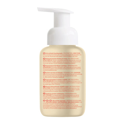 Champô e sabonete líquido 2 em 1 para bebé com fragrância Attitude Pear Nectar, 295 ml