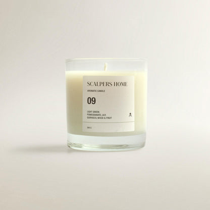 Vela Aromática 300gr Light Green Scalpers_3