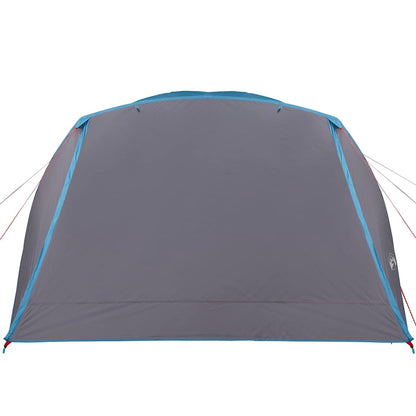Tienda De Campaña Con Porche 4 Personas Impermeable Azul_5