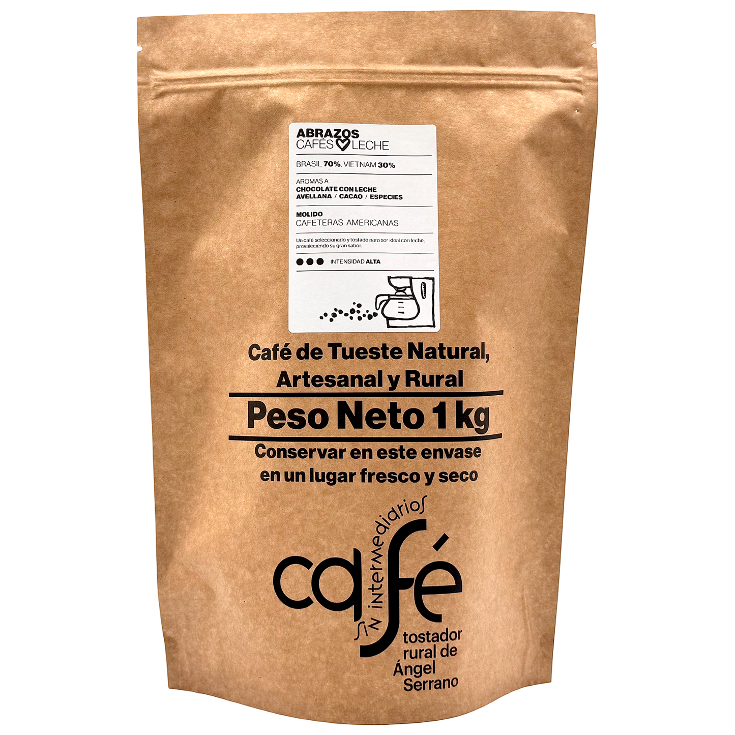 Cafe Sin Intermediarios Café Brasil Abrazos Molido Americana 1 Kg_0