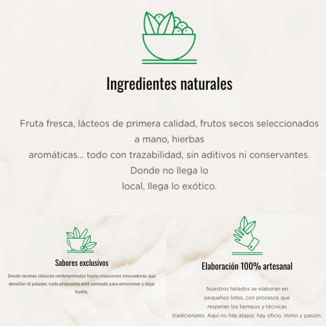 Pack Mix Helado Artesano Eco Sin Gluten Ni Azúcar Refinado Mango&Maracuyá Limón&Jengibre Runakay 6x460ml/400g_1