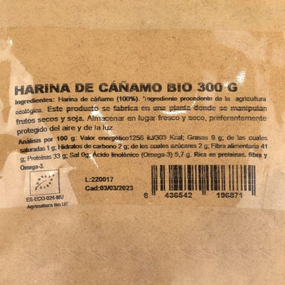 Farinha de Cânhamo NaturGreen 300 g