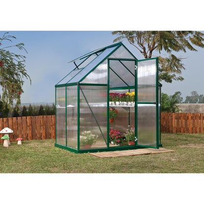 Estufa Mythos 126x185x208 cm verde 