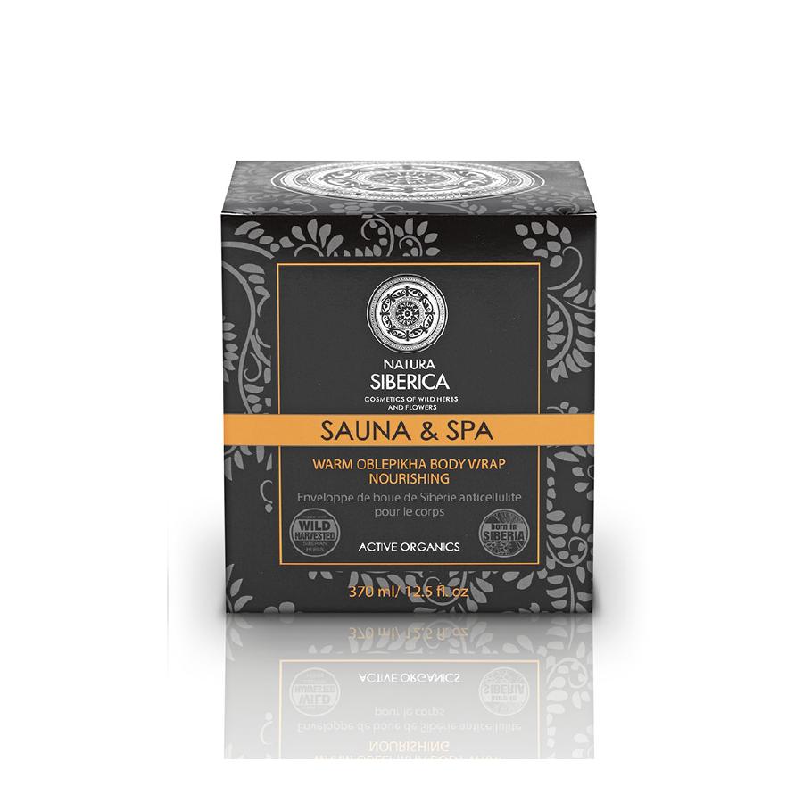 Sauna&amp;Spa Daurico envoltório quente nutritivo Natura Sibérica 370 ml
