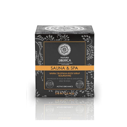 Sauna&amp;Spa Daurico envoltório quente nutritivo Natura Sibérica 370 ml