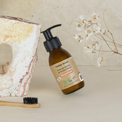 Pasta De Dientes De Arcilla Blanca - Sin Fragrancia_0