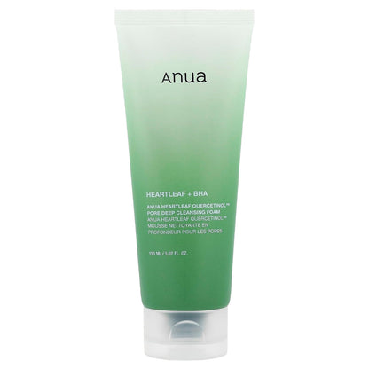 Espuma Limpiadora Heartleaf Quercetinol Pore Deep Cleansing Foam Anua 150 ml
