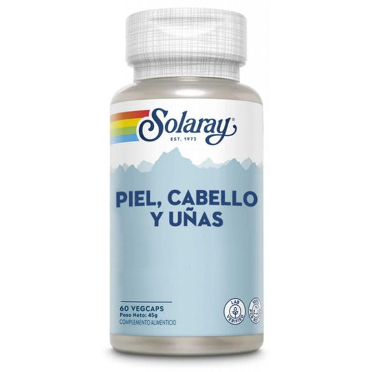 PELE CABELO UNHAS 60 Cápsulas Solaray