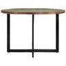 Mesa De Comedor Madera Maciza Reciclada 110x75 Cm