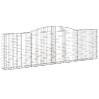 Cestas Gaviones 10 Uds Forma De Arco Hierro 400x30x120/140 Cm_2