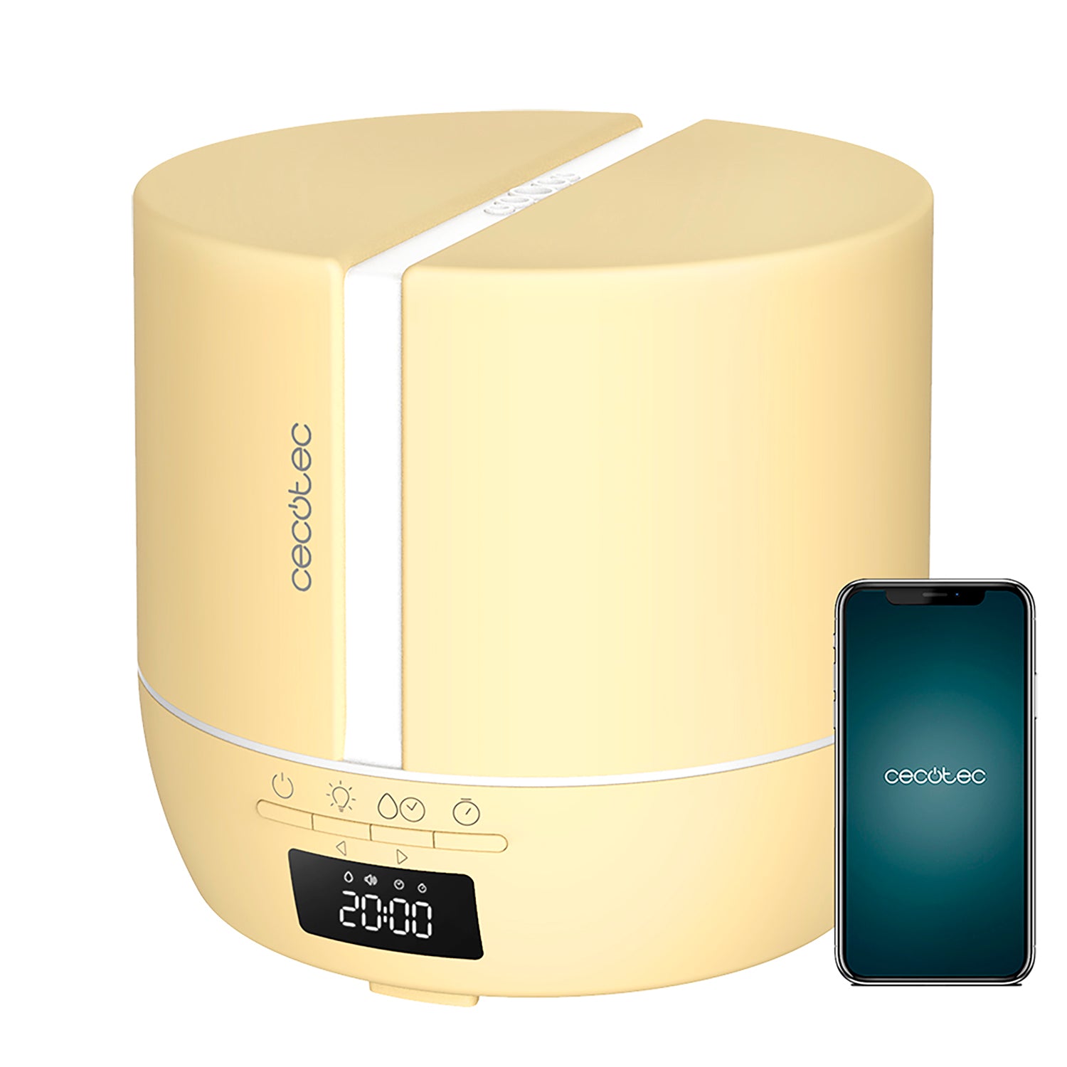 Cecotec Humidificador Difusor De Aroma Purearoma 550 Connected Sunlight_0