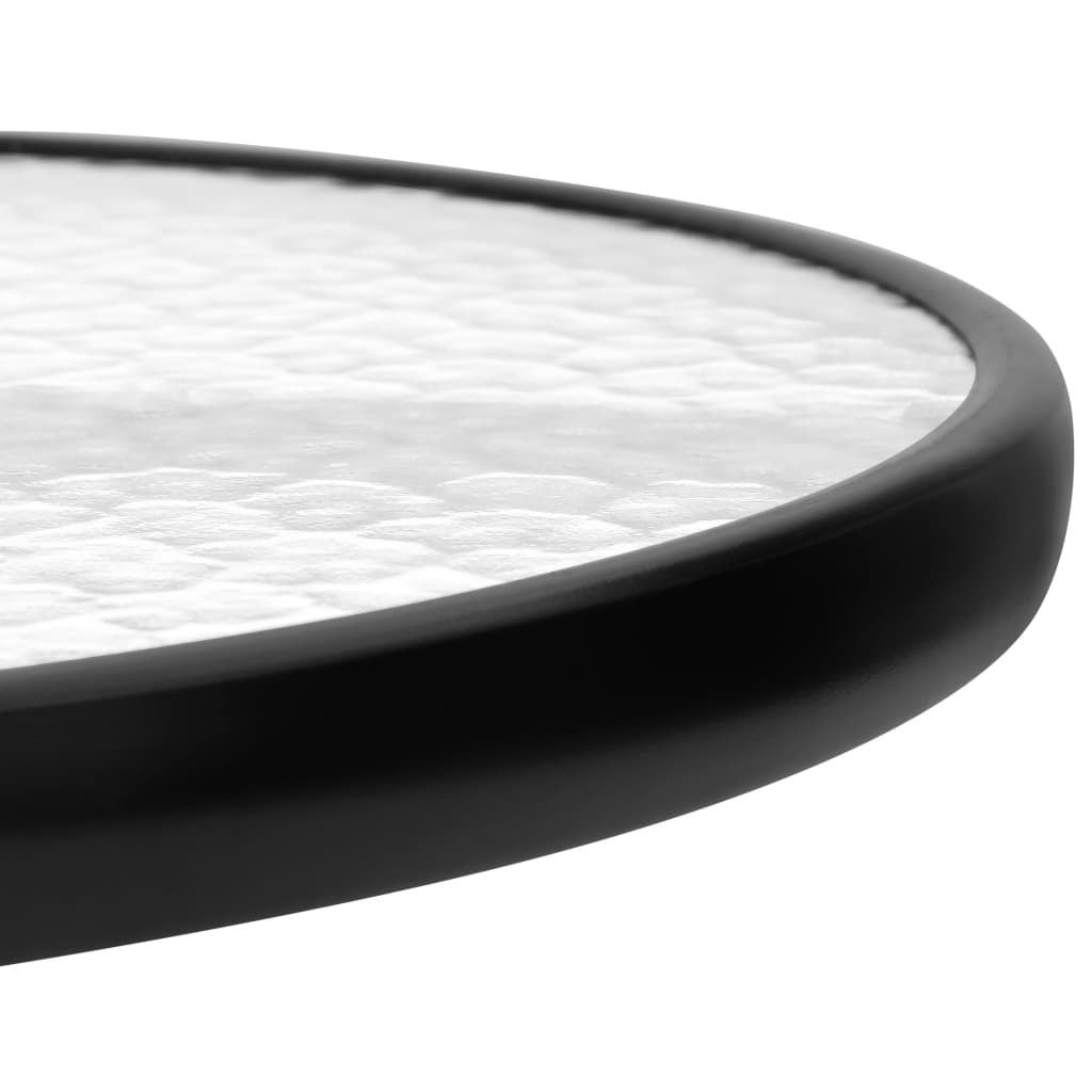 Vidaxl Juego De Comedor De Jardín De 3 Piezas Negro_4