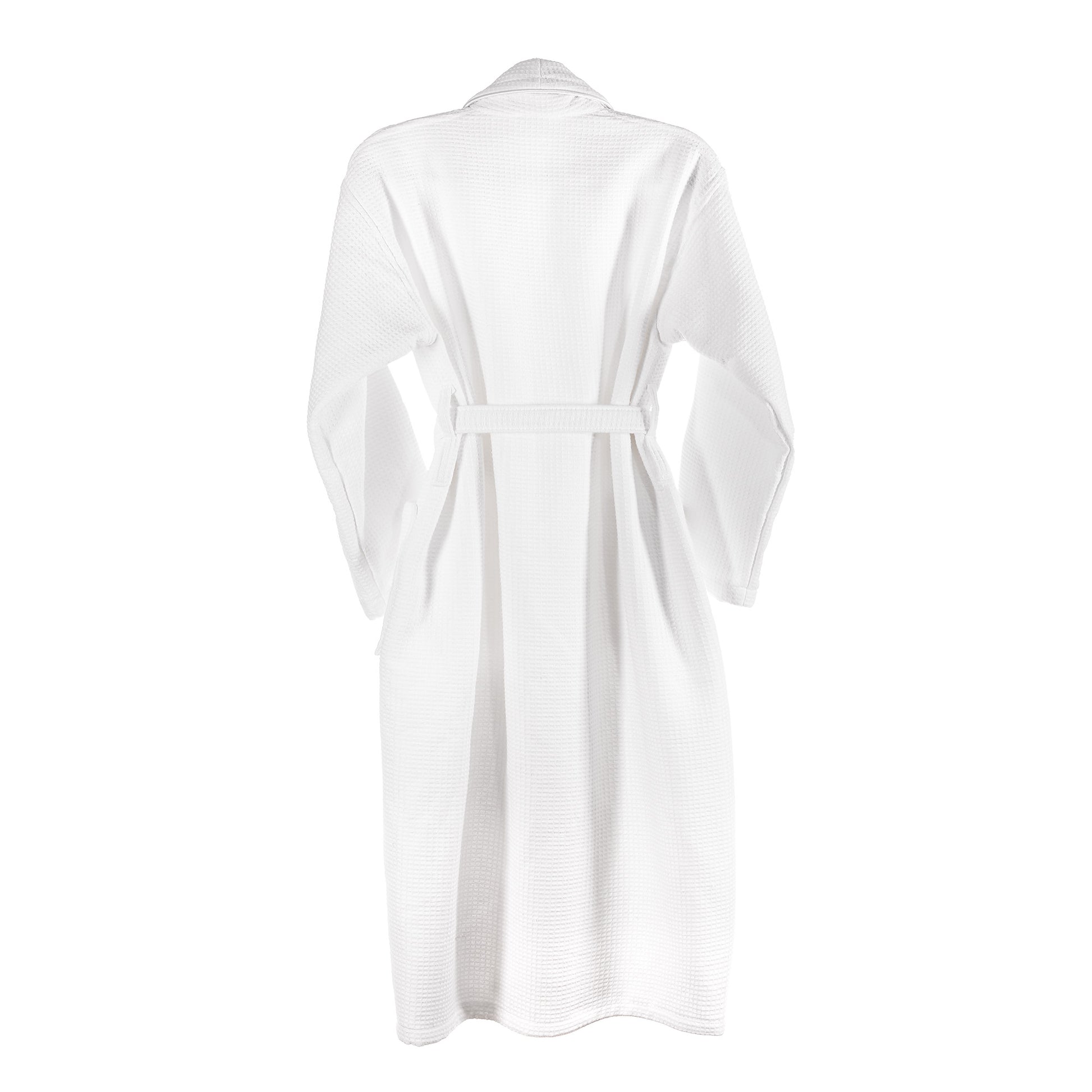 Albornoz L/xl 360 Gr/m2 Nido De Abeja 100% Algodón Blanco_1