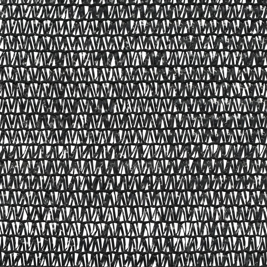 Vidaxl Red De Privacidad Hdpe Negro 1,8x10 M 75 G/m²_3